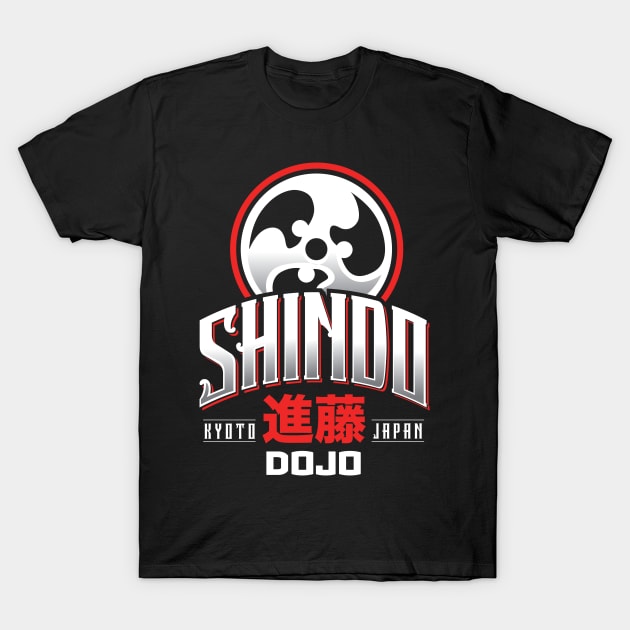 Shindo Dojo T-Shirt by MindsparkCreative